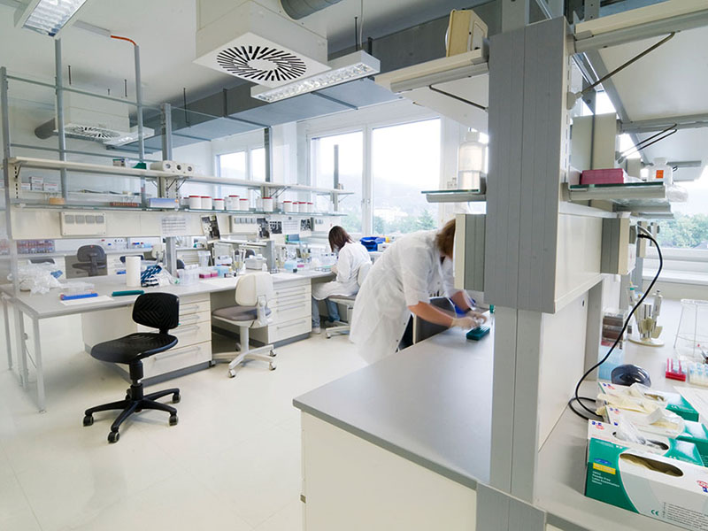 Laboratory scene, lab for genetic analysis